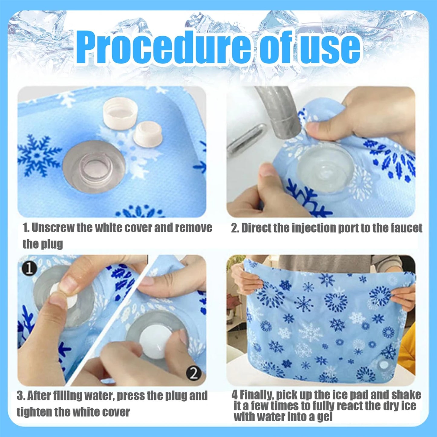 Instant Cool Gel Pet Mat for Dogs & Cats, Durable Comfort